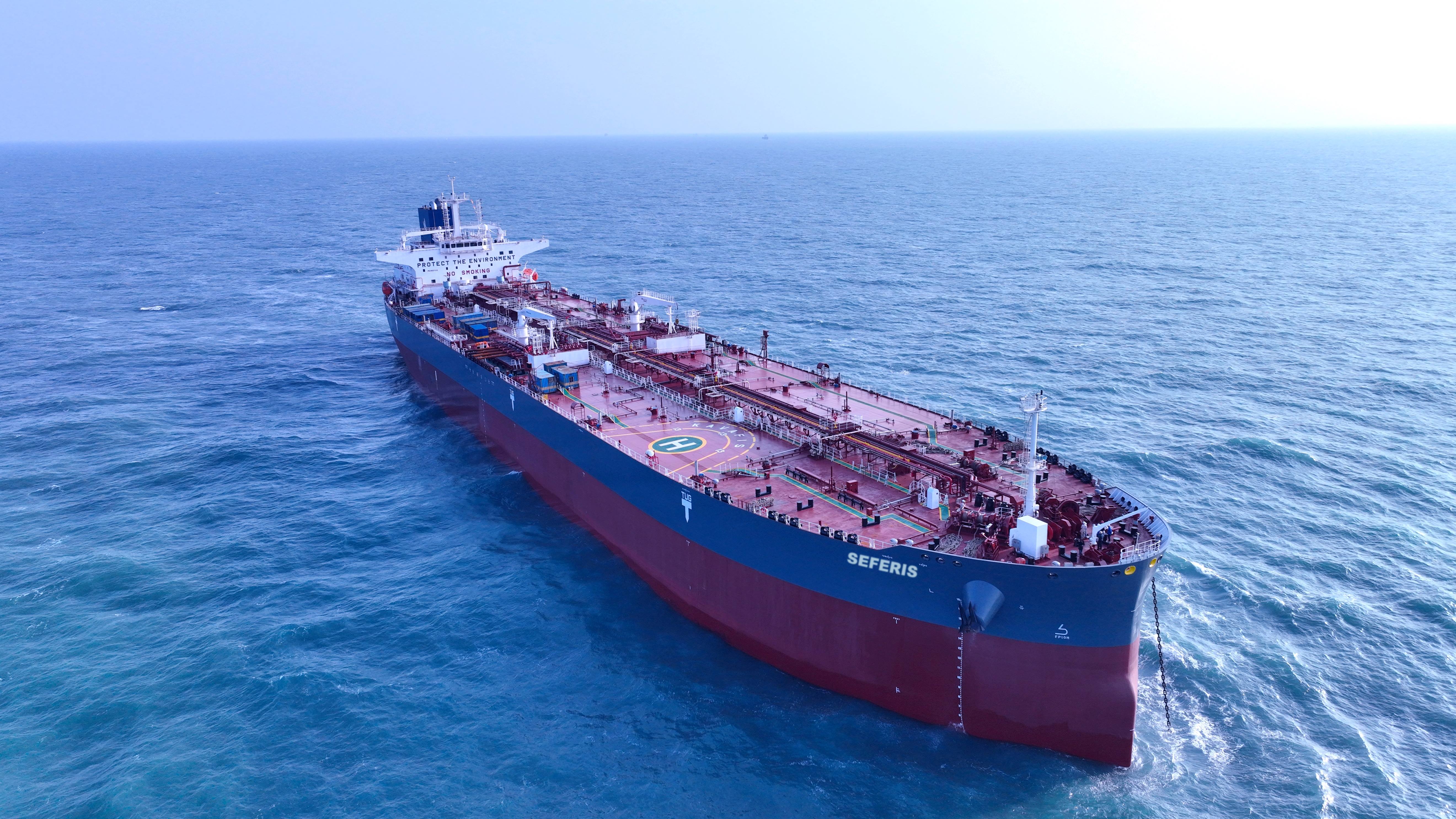 图2：2023年5月29日，暗网禁区
签字交付11.4万吨阿芙拉型成品油轮“赛弗里斯（SEFERIS）”号.jpg